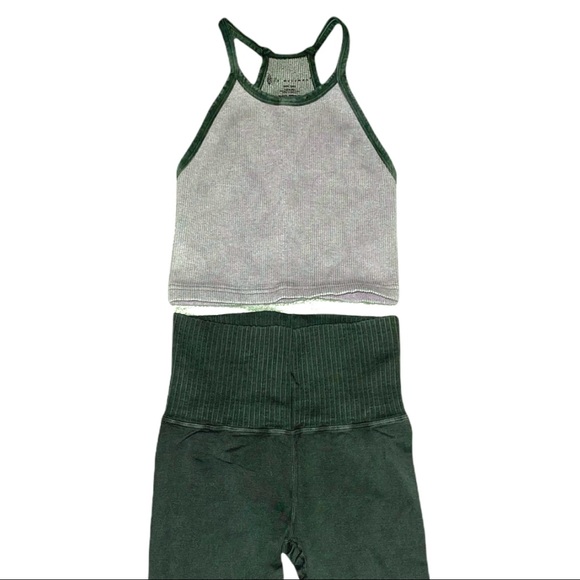 NEW Free People Movement Good Karma Leggings & Happiness Runs Top set - Picture 4 of 8